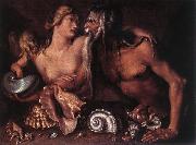 GHEYN, Jacob de II Neptune and Amphitrite df Germany oil painting reproduction